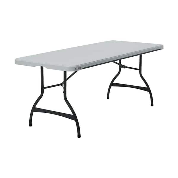 Lifetime White 26-Pack Stacking Folding Table