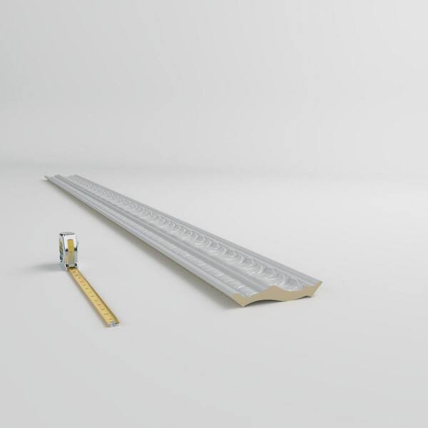 Ekena Millwork McAllen 5.25 in. D x 7.5 in. W x 96 in. L Polyurethane Crown Moulding