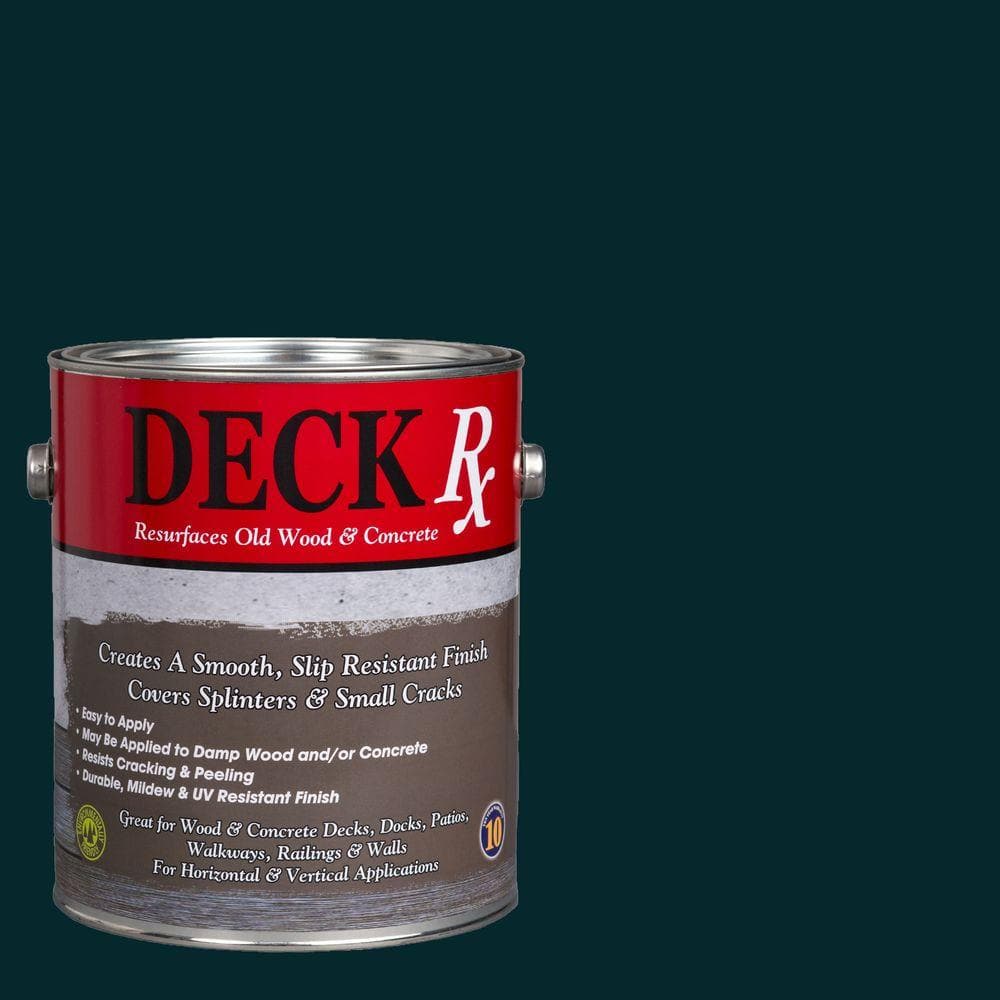 Deck Rx 1 gal. Forest Green Wood and Concrete Exterior Resurfacer
