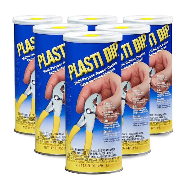Plasti Dip 14.5 oz. Yellow (6-pack)
