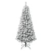 National Tree Company First Traditions 6 ft. Acacia Flocked Artificial ...