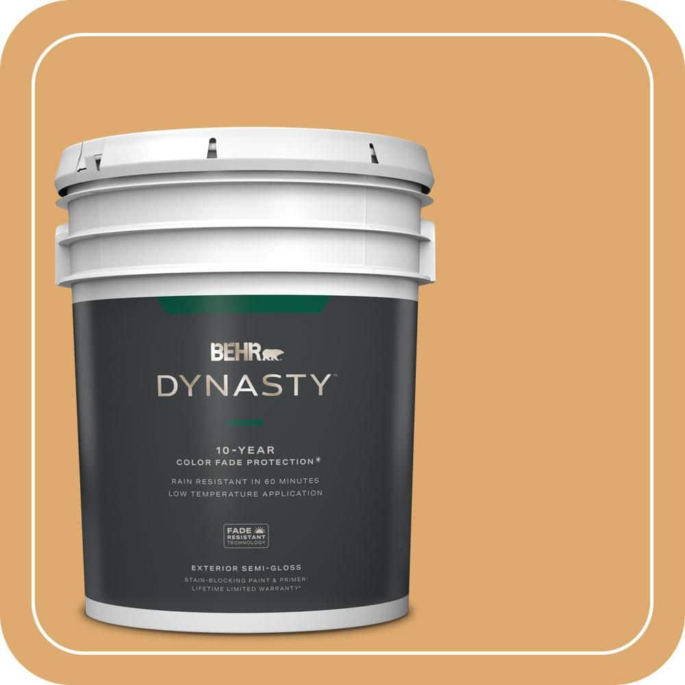 5 gal. Home Decorators Collection #HDC-FL13-2 Corn Maze Semi-Gloss Exterior Stain-Blocking Paint & Primer price history on PriceWatchPro