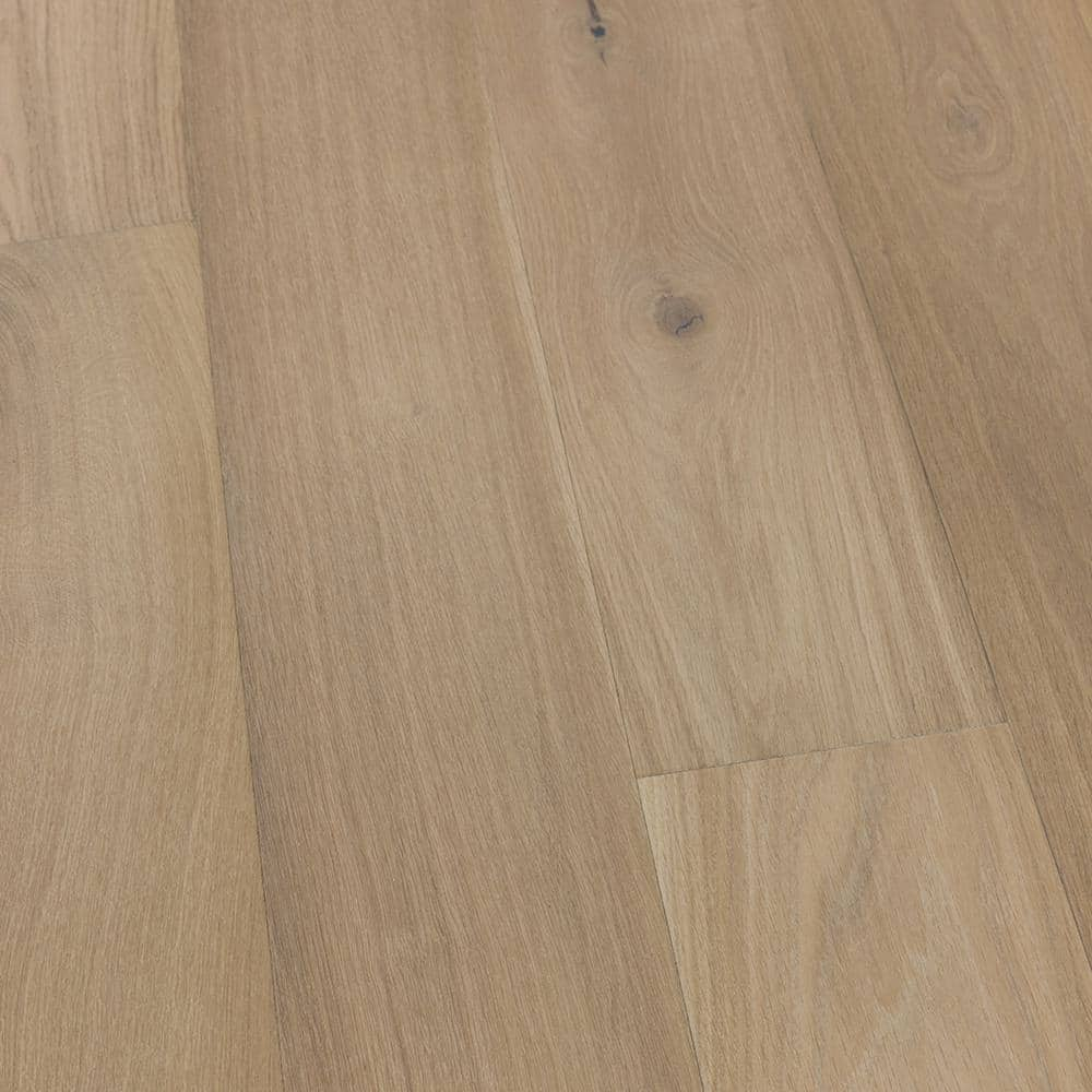 Malibu Wide Plank Artesia French Oak In T X In W Water Resistant Wirebrushed