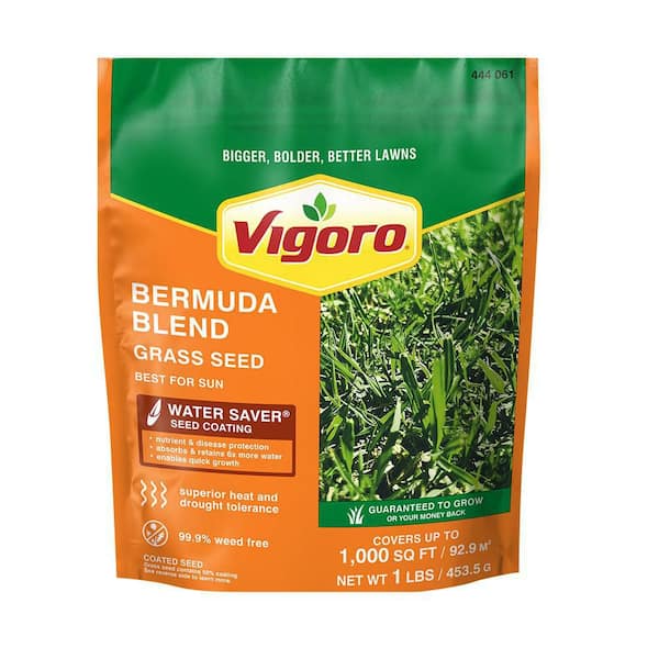 Vigoro 1 lb. Bermuda Grass Seed Blend with Water Saver Seed Coating