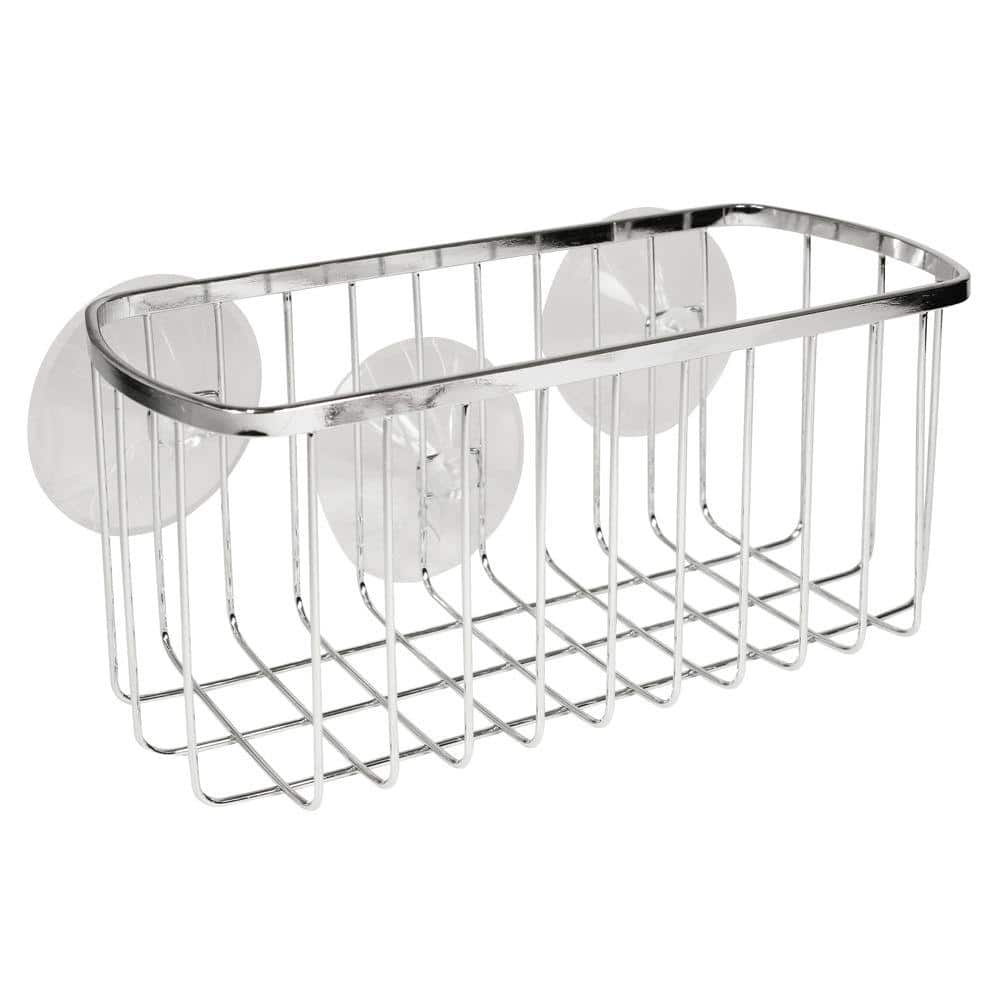 Interdesign clear 2025 shower basket medium