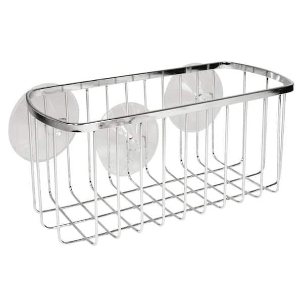 InterDesign Suction Corner Basket, Clear