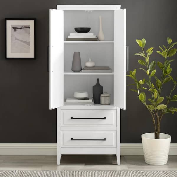 https://images.thdstatic.com/productImages/71704b9d-7e50-4395-ae58-08fd190cfb94/svn/white-crosley-furniture-pantry-cabinets-cf3136-wh-77_600.jpg