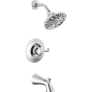 Esato Single-Handle 5-Spray Tub and Shower Faucet with H2Okinetic in Chrome (Valve Included)