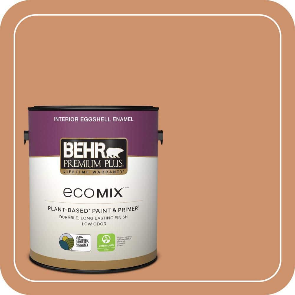 1 gal. #MQ4-37 Ferrous Eggshell Enamel EcoMix Plant-Based Interior Paint & Primer price history on PriceWatchPro