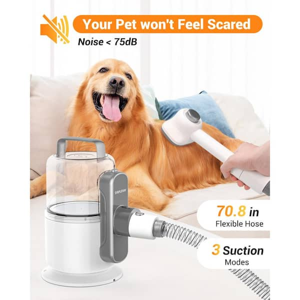 Fashion pet deshedding vacuum