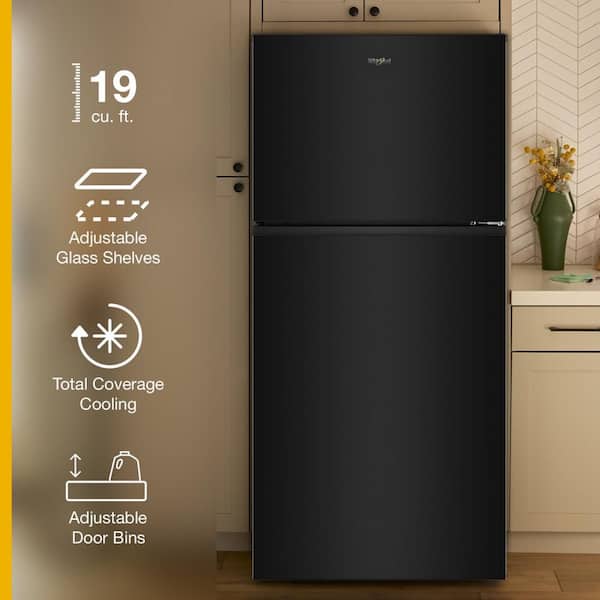 Whirlpool 29.5 in. 19.2 cu. ft. Standard Depth Top Freezer
