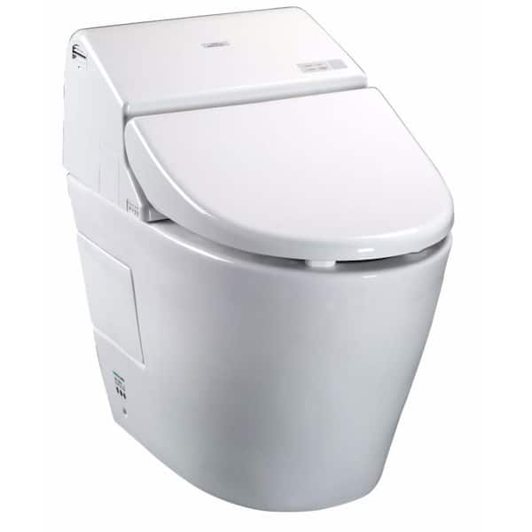 TOTO Neorest G500 1-Piece 0.9/1.28 GPF Dual Flush Elongated Toilet with Built-In Washlet in Sedona Beige