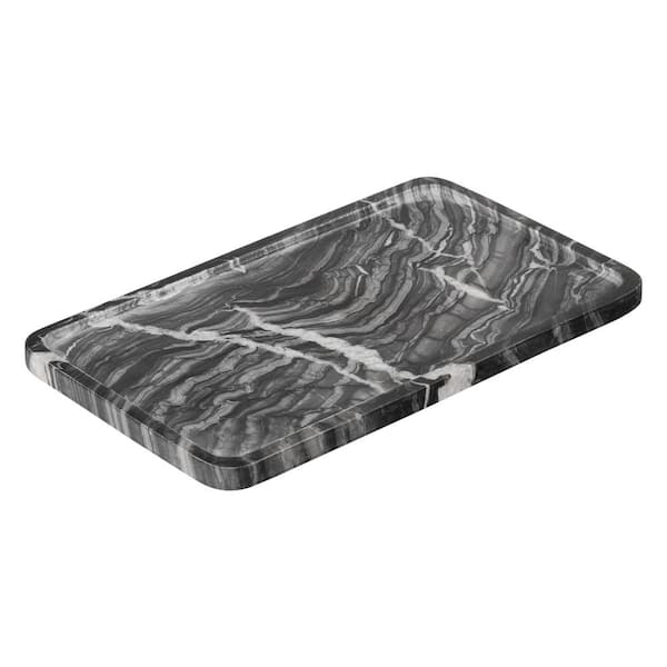 Frontier Black Marble Tray