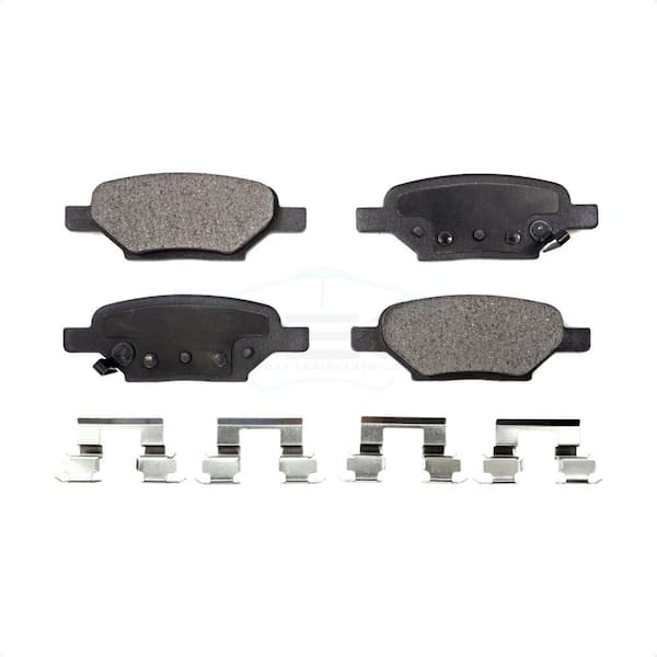 Cciyu D727 Front Ceramic Brake Pads Kits 4pcs Fit For 04-05 For Chevrolet Classic,97-03 For Chevrolet For Malibu,99-04 For Oldsmobile