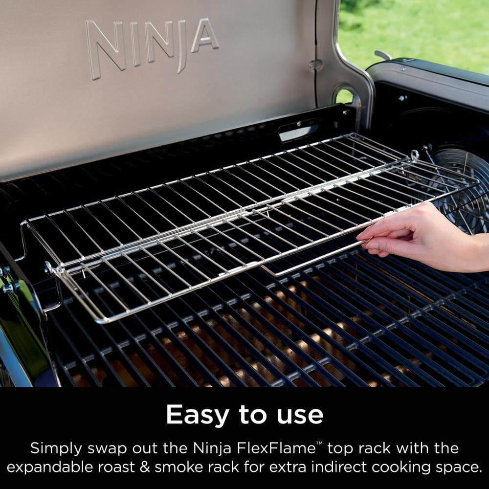 Large Stainless Steel Expandable Roast and Smoke Rack