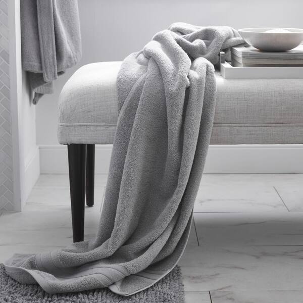 The Company Store Rhythm Gray Single Bath Towel VK17-BATH-GRAY - The Home  Depot