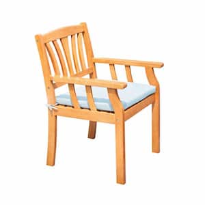 Danielle Honey Cushioned Arm Chair