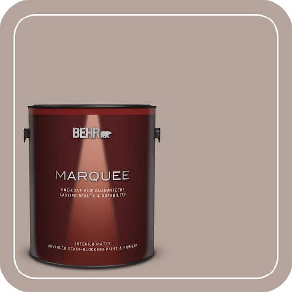 BEHR MARQUEE 1 gal. #BNC-12 Mauvelous Matte Interior Paint & Primer