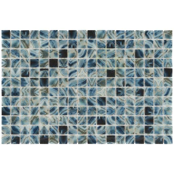 Ivy Hill Tile Hydra White 11.81 in. x 11.81 in. Frosted Glass Wall Mosaic  Tile (0.96 sq. ft./Each) EXT3RD108336 - The Home Depot