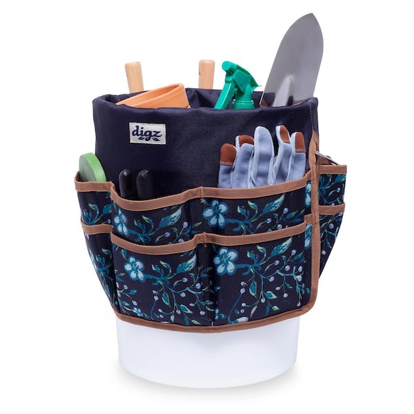 Fiskars 5 Gal. Garden Bucket Caddy (Bucket and Tools Not Included)  394240-1002 - The Home Depot