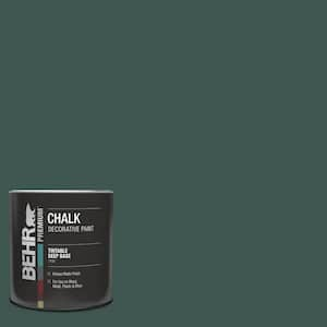 1 qt. #HDC-CL-21A Dark Everglade Interior Chalk Finish Paint