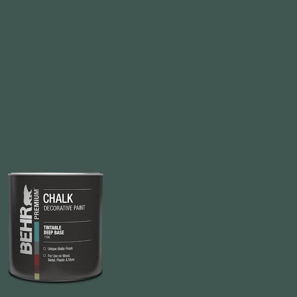 BEHR 1 qt. #HDC-CL-21A Dark Everglade Interior Chalk Finish Paint