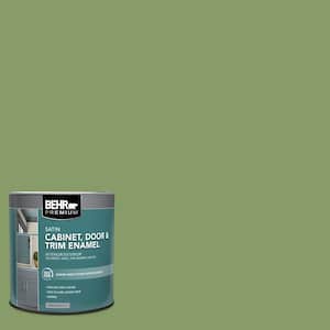 1 qt. #M370-5 Agave Plant Satin Enamel Interior/Exterior Cabinet, Door & Trim Paint