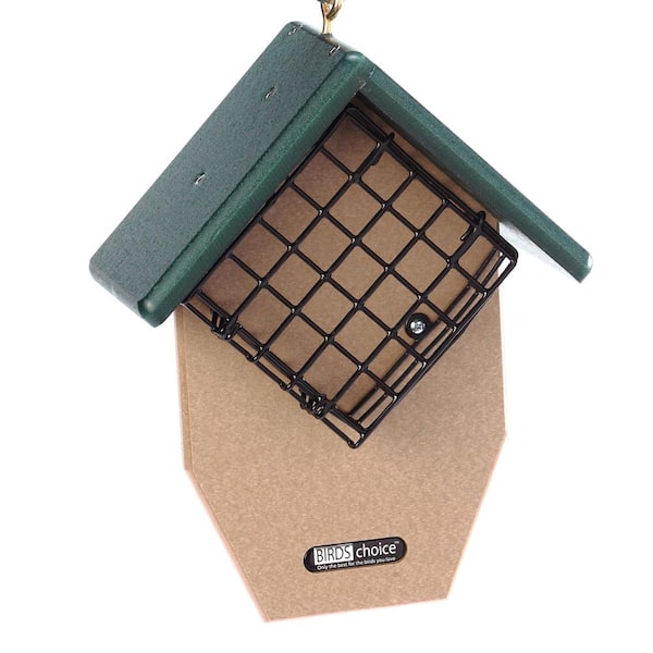 BIRDS choice Recycled Double Tail Prop Suet Feeder
