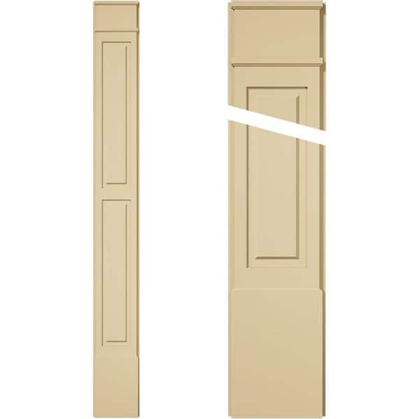 Ekena Millwork 2 in. D x 12 in. W x 108 in. L Primed Polyurethane Pilaster 1- Pack