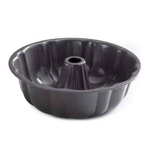 10" x 3" Non-Stick BW00408 Home Basics NEW Baker's Wave Fluted Cake Pan 