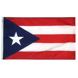 3 ft. x 5 ft. Puerto Rico Flag