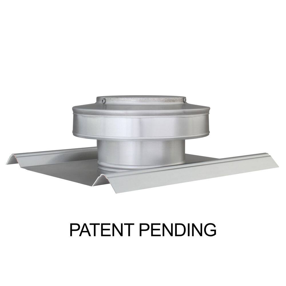 "5""  Dia. Aluminum Roof Vent NFA 19 sq. in. for SM-rib Panel Roofs  2"" collar Mill Finish" price history on PriceWatchPro