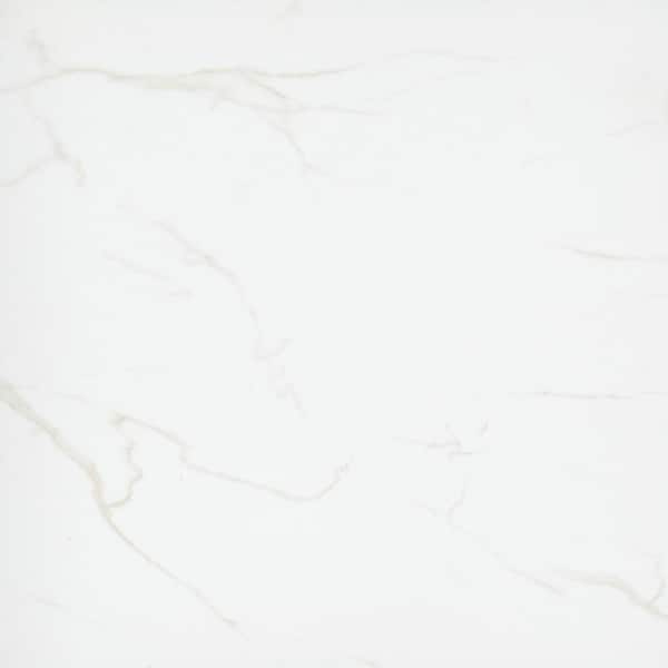 EMSER TILE Contessa Oro 23.82 in. x 23.82 in. Matte Marble Look Porcelain Floor and Wall Tile (15.76 sq. ft./Case)