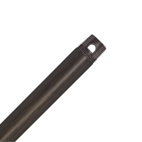 Casablanca Perma Lock 18 in. Province Crackle Bronze Extension Downrod for 10 ft. or 11 ft. ceilings