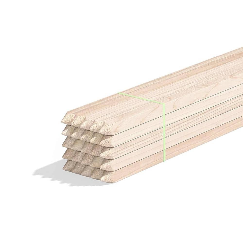 48 in. x 0.75 in. x 0.75 in. Fir Wood Garden Stakes with Sharp Point for Survey & Plant Support, 25-Pack price history on PriceWatchPro