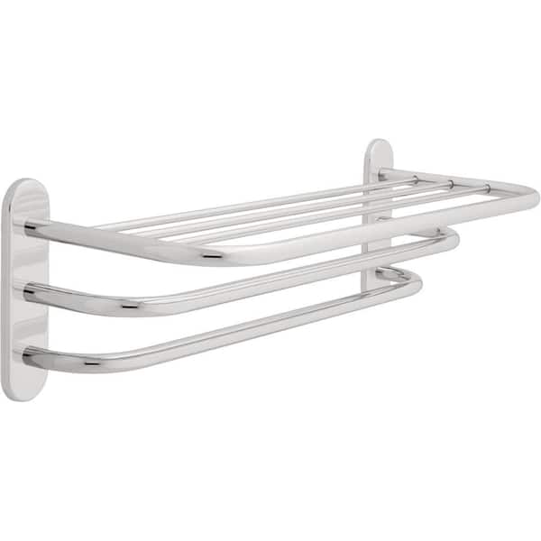 Delta 24 in. Wall Mounted Towel Bar in Chrome