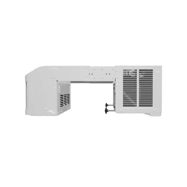 GE - Profile ClearView Ultra Quiet 10,000 BTU 115V Window Air Conditioner Cools 450 Sq. Ft. with Easy Install in White