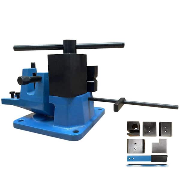 UB-100 Manual Heavy-Duty Rebar Bender, 120° Angle Iron, Universal for Hot/Cold, 0.3in. to 1.2in. 120-Degree Pipe Bender