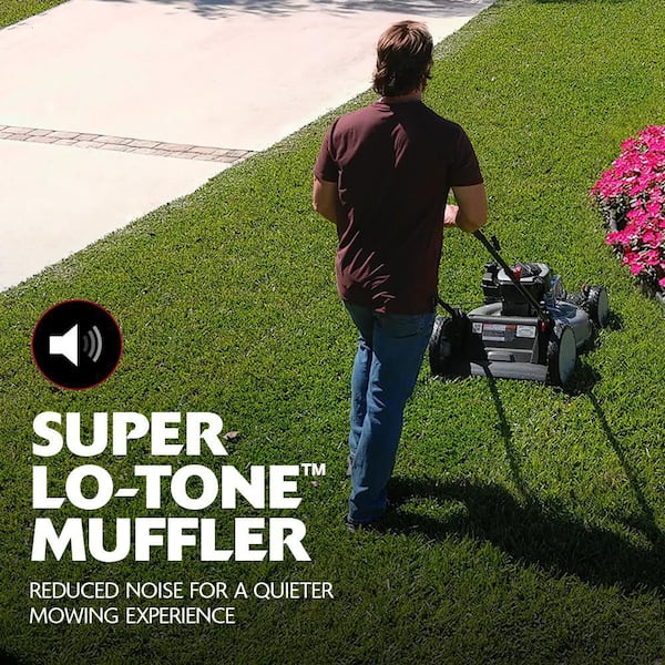 Murray - 21 in. 140 cc Briggs and Stratton Walk Behind Gas Push Lawn Mower with Height Adjustment and with Mulch Bag