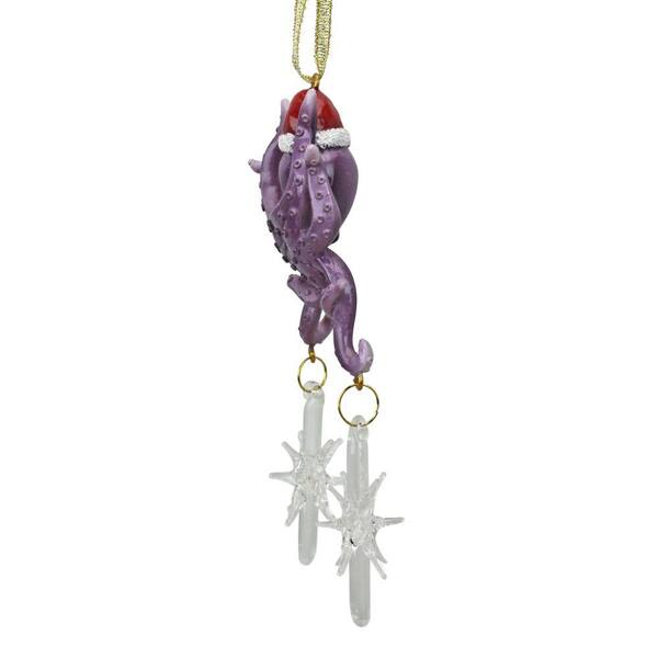 Design Toscano 5.5 in. Tenacious Tentacles Octopus Holiday