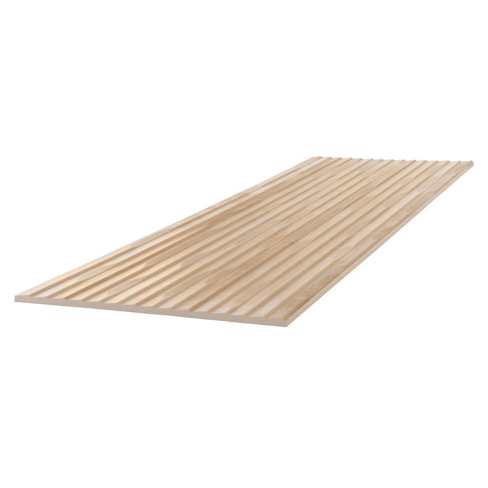 Bois Ribbon 15.75" x 47.25" Matte Oak Ceramic Wall Tile