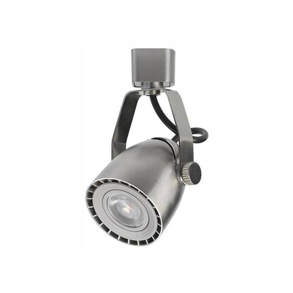 Maximus 3.5 in. Brushed Nickel LED Dimmable Track Lighting Spot Head