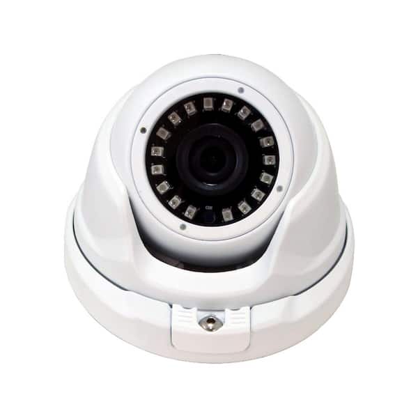 SPT 4-in-1 Analog 1080p Wired Night Vision Weatherproof Indoor or Outdoor Dome Security Standard Surveillance Camera