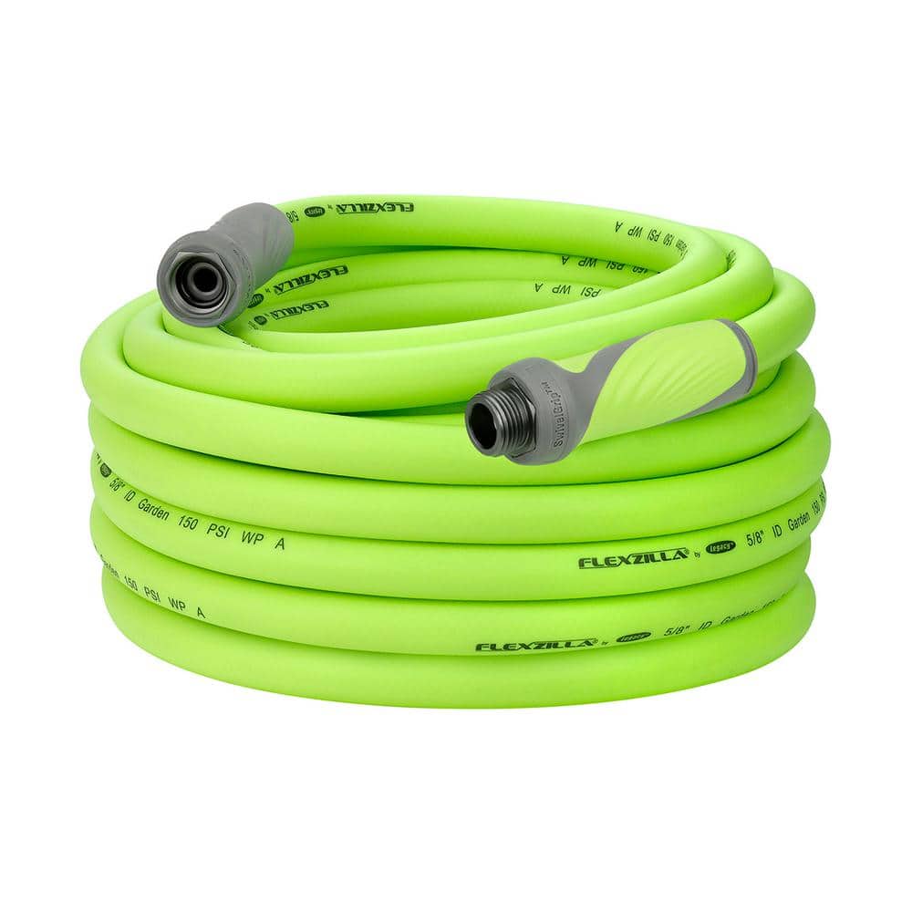 【ジオパシックストレス環境汚染対策】テスラ　オイスター•プレート5G large Flexzilla 5/8 in. x 75 ft. ZillaGreen SwivelGrip Garden Hose with