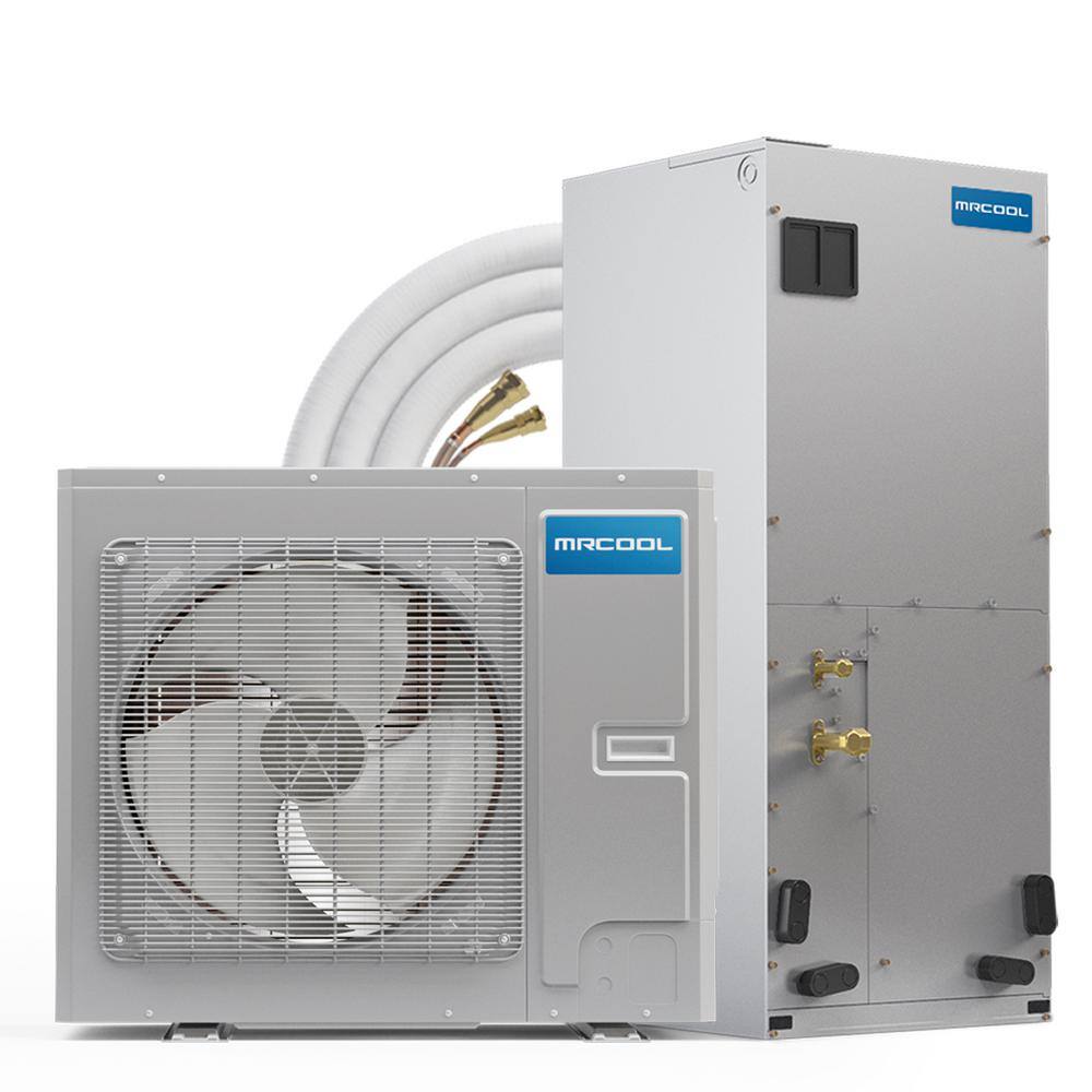 MRCOOL DIY Universal 2 Ton 24000 BTU 20 SEER Split System Heat Pump with 15  ft. NoVac Install Kit 208/230V MDHP1824NK15H08 - The Home Depot
