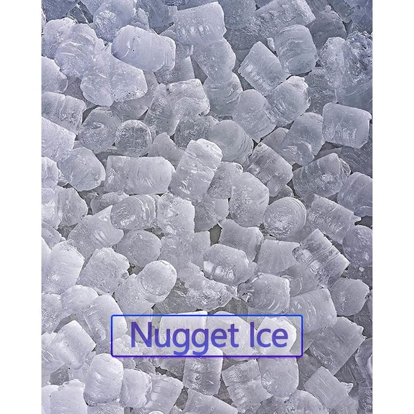 KBice FDFM1JA02 KBICE 2.0 Self Dispensing Countertop Nugget Ice Maker,  Crunchy Pebble Ice Maker, Sonic Ice Maker, Produces Max 32 lbs of Nugget