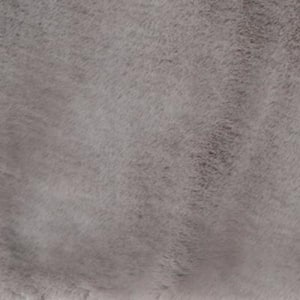 Piper Grey 5 ft. x 7 ft. Solid Polyester Area Rug