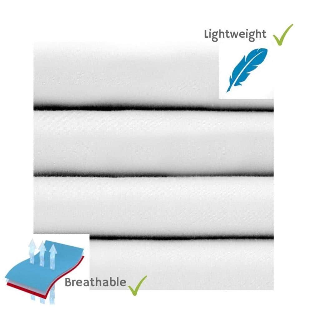 Simply The Best 6-Piece White Solid 620 Thread Count Cotton California King