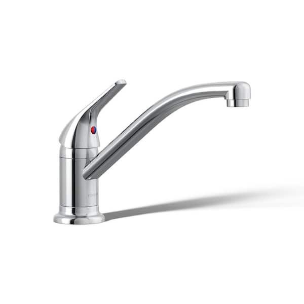 Jolt Single Handle Standard Kitchen Faucet in Polished Chrome