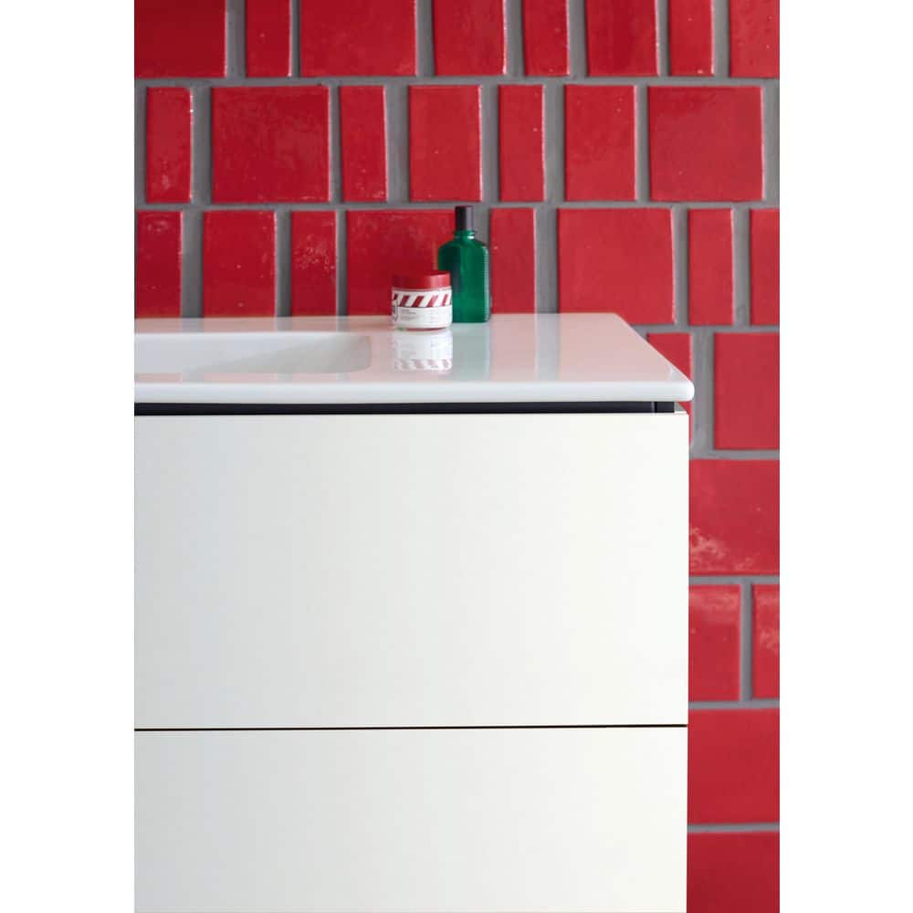 18.88'' White Wood Wall-Mounted Single Bathroom Vanity Base